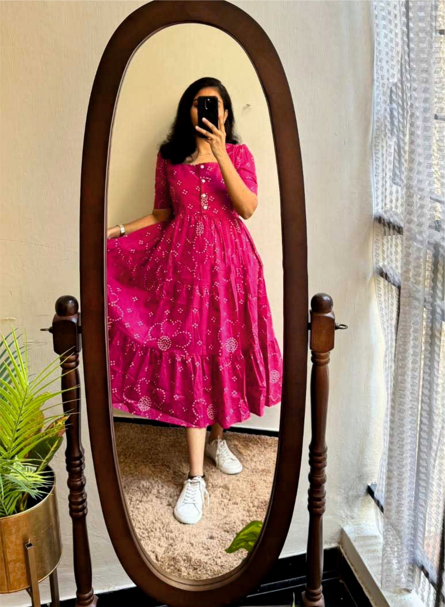 BANDHANI - The Elegent Ananrkali Fully Stiched Dress