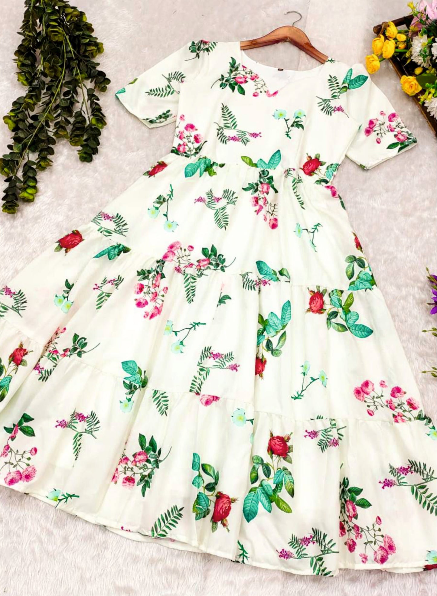 JULI - The Elegent Ananrkali Fully Stiched Dress