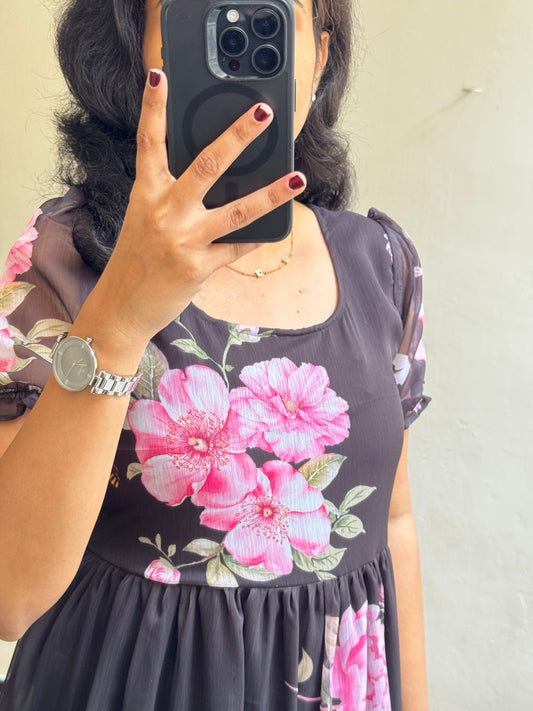 ROSE - The Elegent Ananrkali Fully Stiched Dress