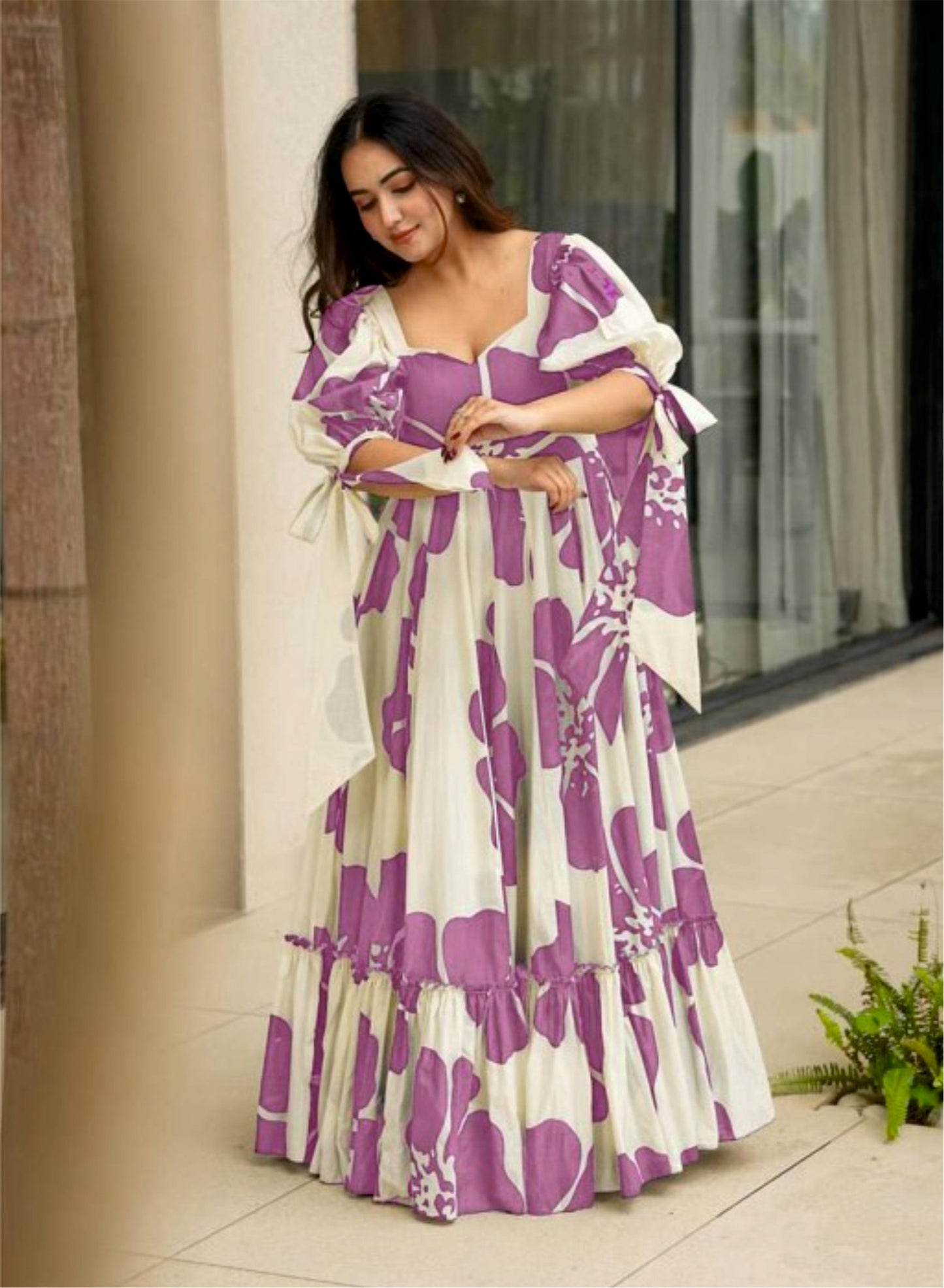 KHANAK - The Elegent Ananrkali Fully Stiched Dress