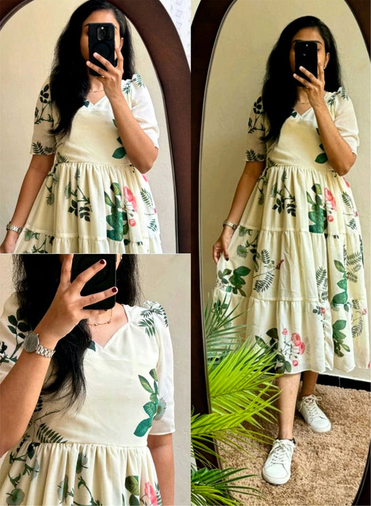 JULI - The Elegent Ananrkali Fully Stiched Dress