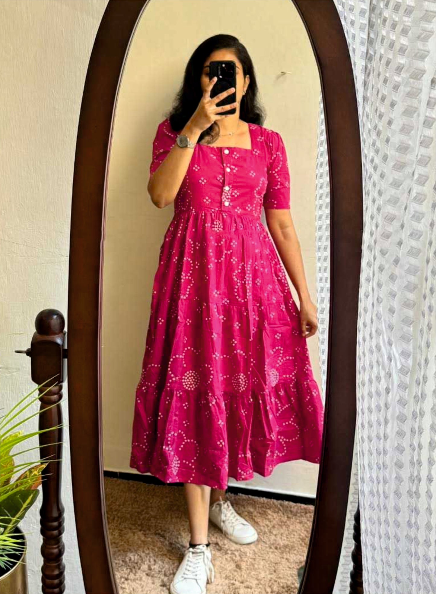 BANDHANI - The Elegent Ananrkali Fully Stiched Dress