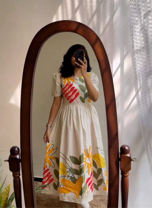 RUHI - The Elegent Ananrkali Fully Stiched Dress