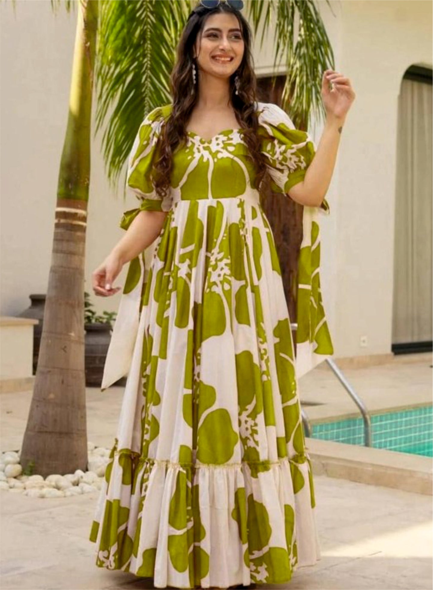 KHANAK - The Elegent Ananrkali Fully Stiched Dress