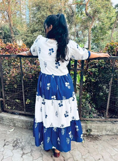 SHRUTI - The Elegent Ananrkali Fully Stiched Dress