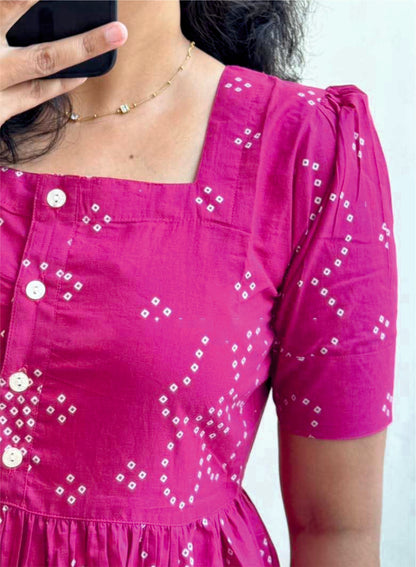 BANDHANI - The Elegent Ananrkali Fully Stiched Dress