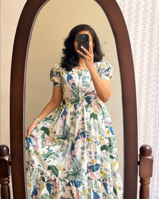 AARYA - The Elegent Ananrkali Fully Stiched Dress