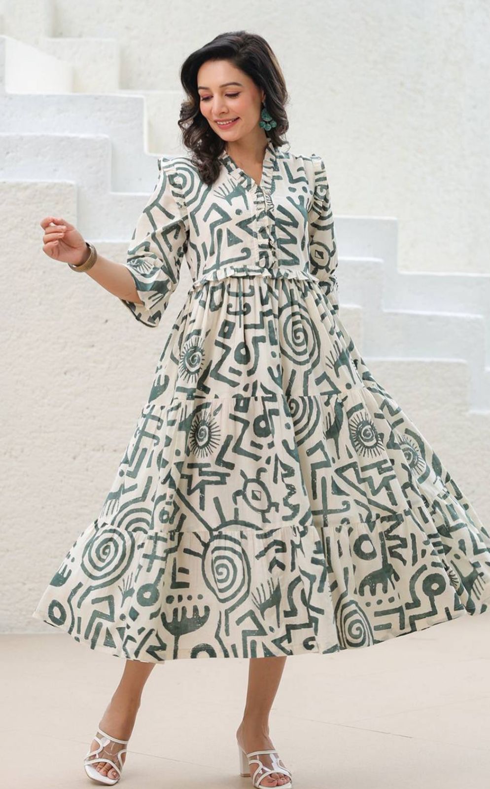 MEERA - The Elegent Ananrkali Fully Stiched Dress
