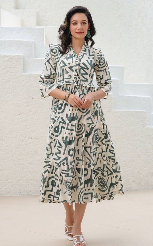 MEERA - The Elegent Ananrkali Fully Stiched Dress